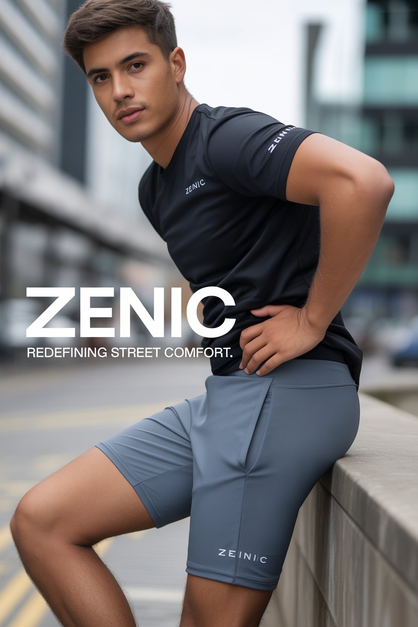 Men's jogger shorts