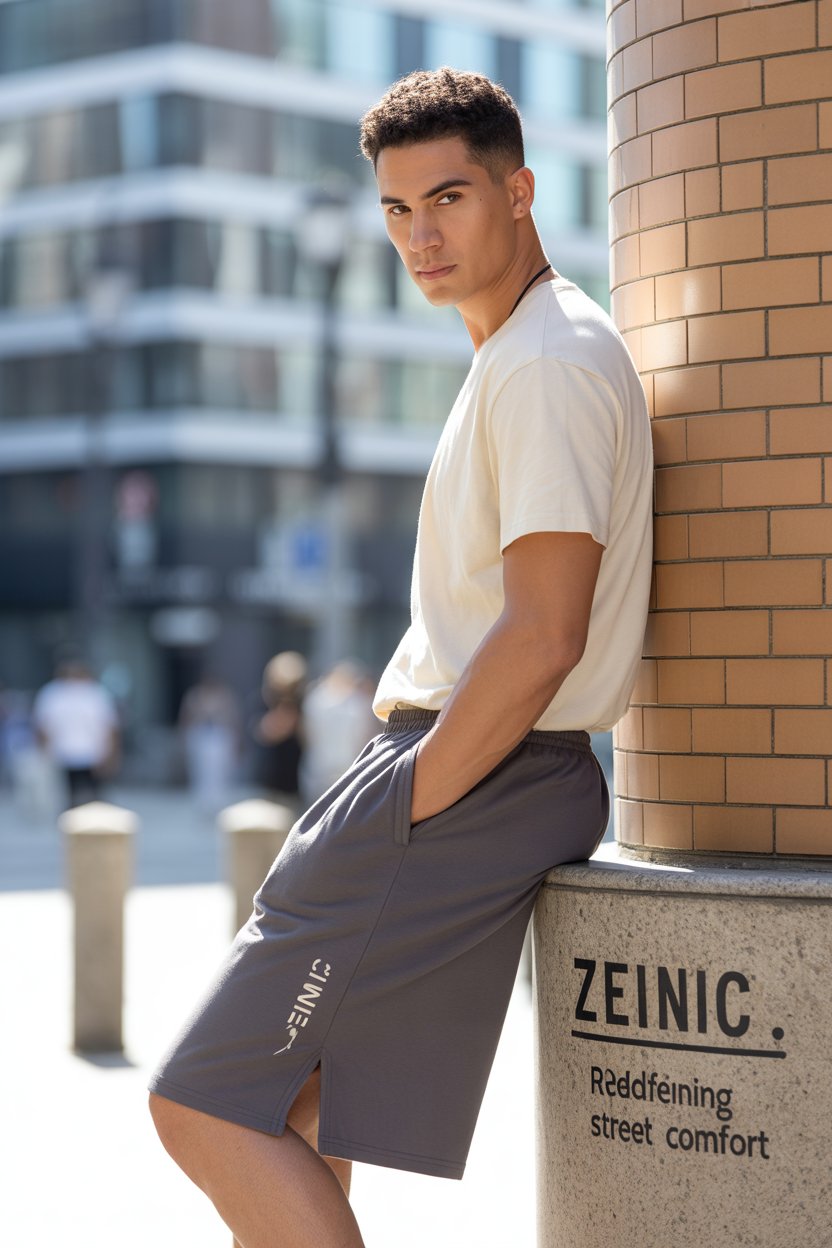 Men's jogger shorts